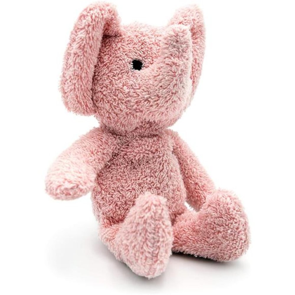 Mini Microwavable Stuffed Animal Plush Toy and Hot Cold Pack Tiny The Elephant